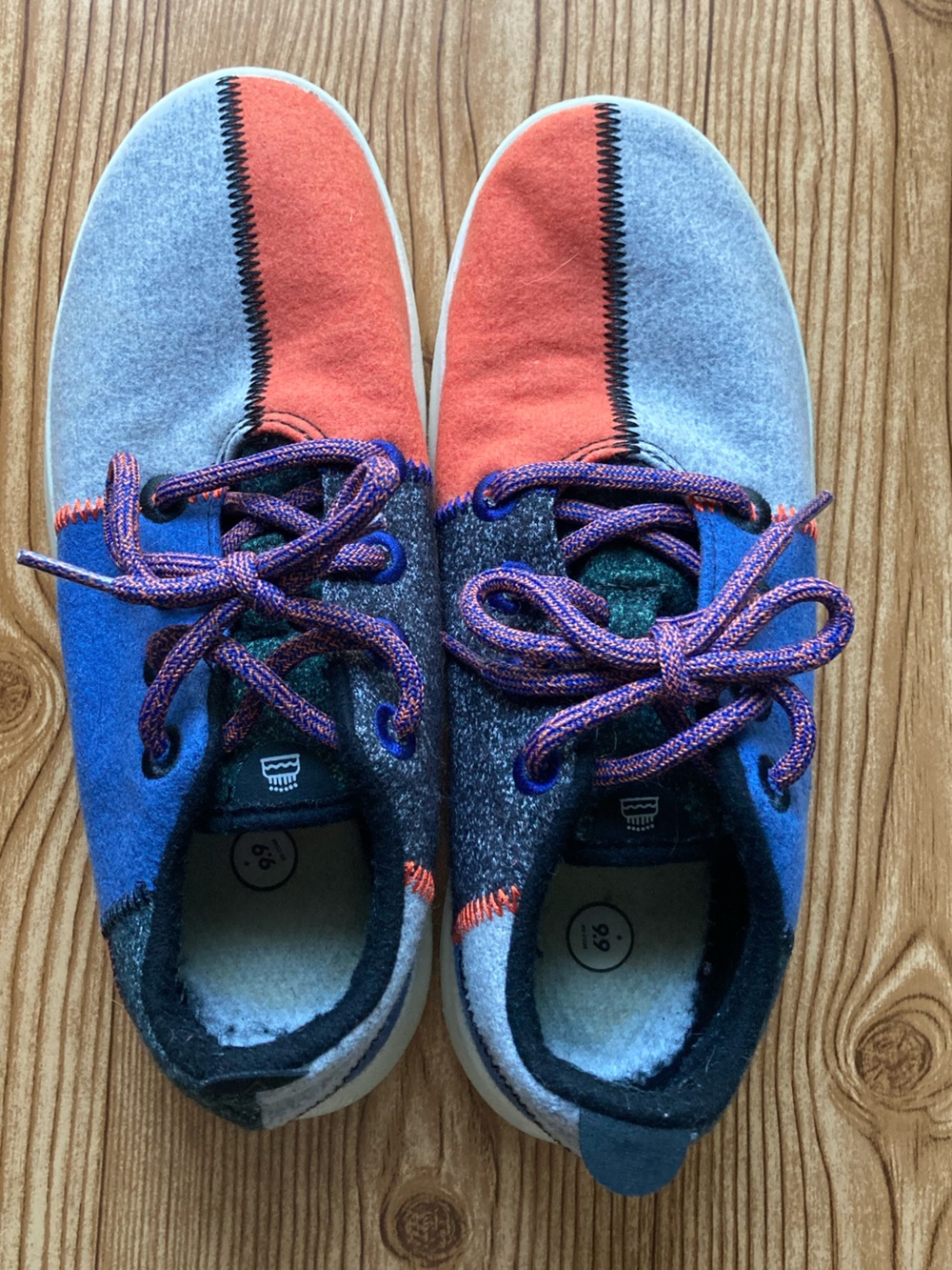 All Birds Birthday Wool Runners Patchwork Limited Design Shoes Womens Size 8